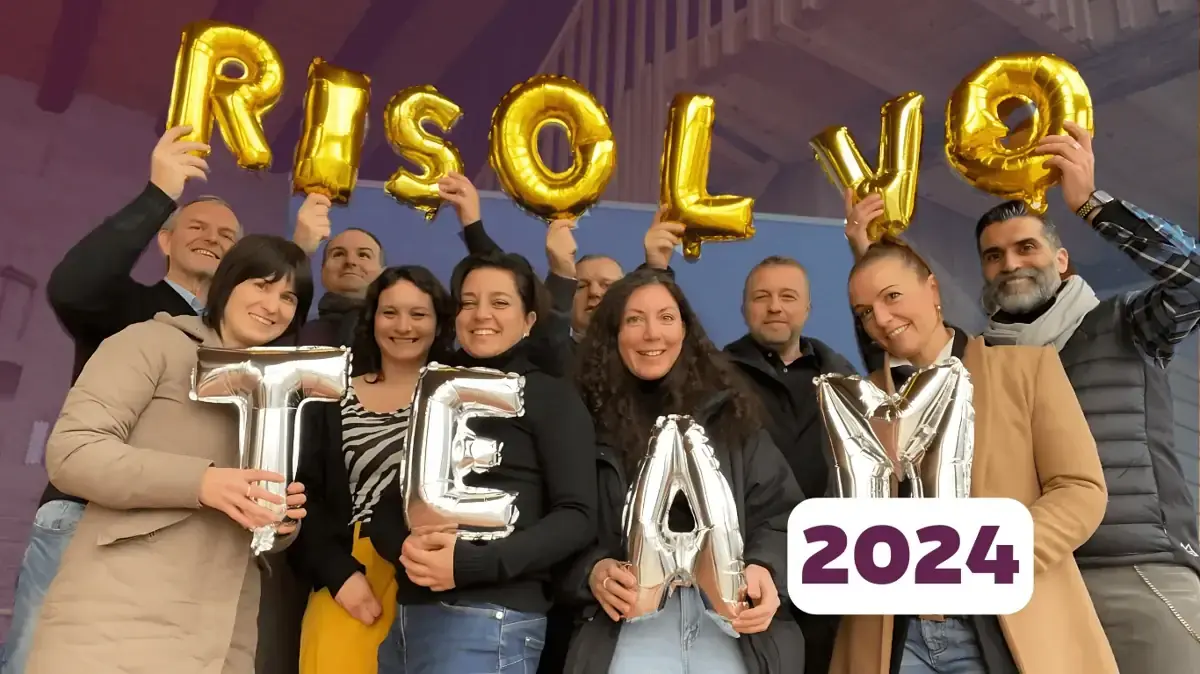 Dashboard Risolvo con le statistiche della piattaforma nel 2023