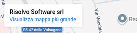 Mappa sede di Cassola (VI) - Via Asiago 77